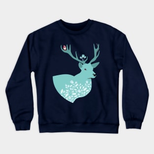 Blue Deer Crewneck Sweatshirt